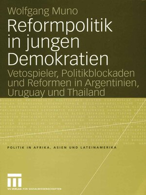 cover image of Reformpolitik in jungen Demokratien